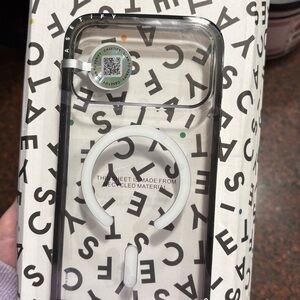 Casetify Clear Black/White Phone Case NWT IPhone 17 Pro Max